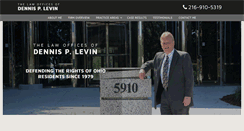 Desktop Screenshot of dennislevinlaw.com