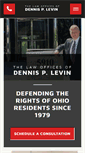 Mobile Screenshot of dennislevinlaw.com